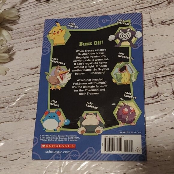Pokémon Scyther, Heart of a Champion Book - Picture 3 of 3